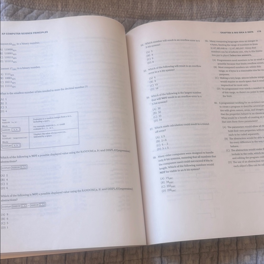 Barrons AP Computer Science Principles Premium test prep book - Picture 4 of 5